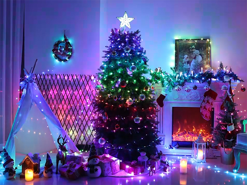 Brizled Smart RGB Color Changing Fairy Lights Pro, 66FT 200 LED St